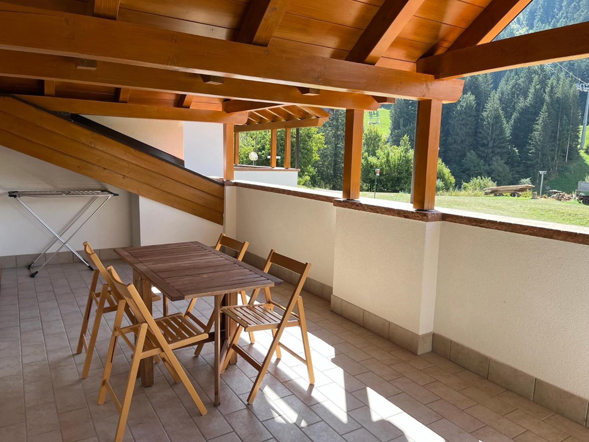 Apartament Attico In Legno Ad Andalo Zewnętrze zdjęcie